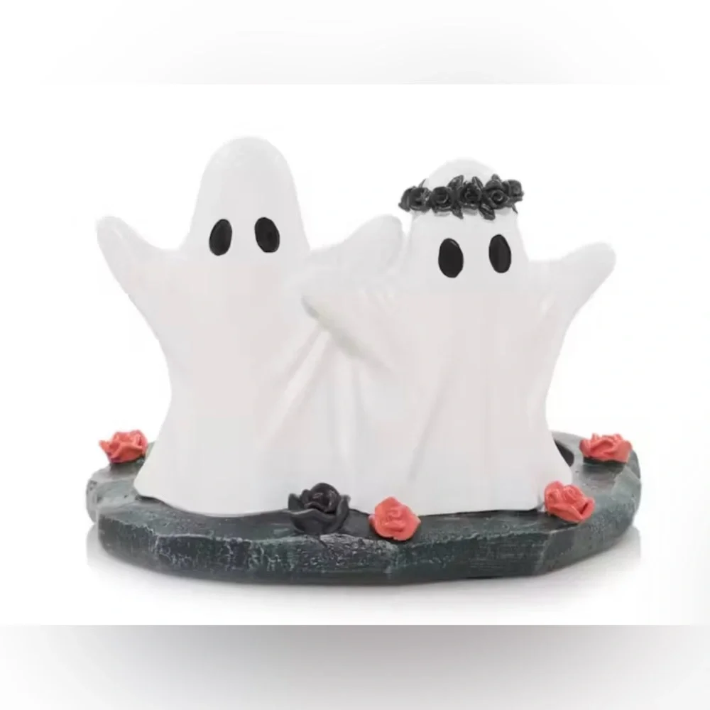 Yankee Candle Halloween Ghost Candle Holder Resin Jar Tumbler Decor NEW